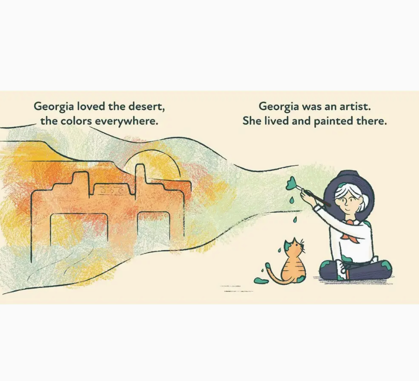 Georgia O'Keeffe Loved the Desert Book