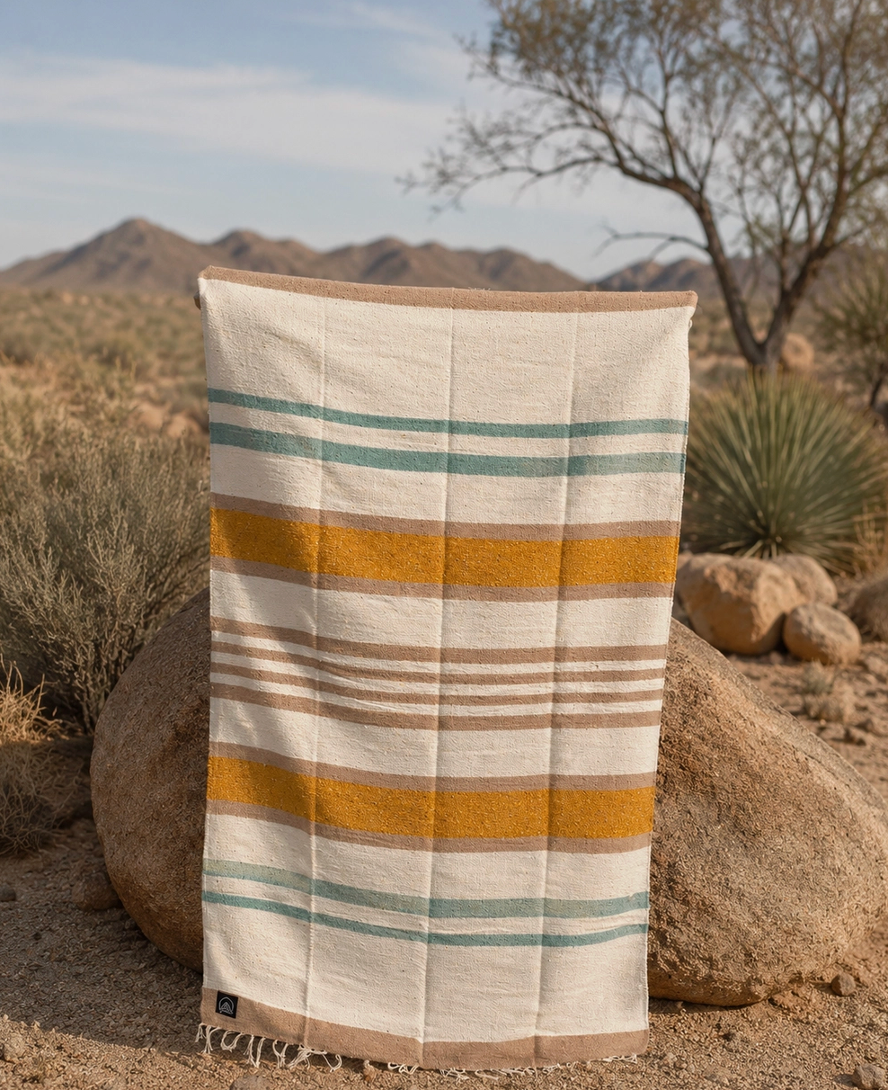 Desert Bloom Handwoven Blanket