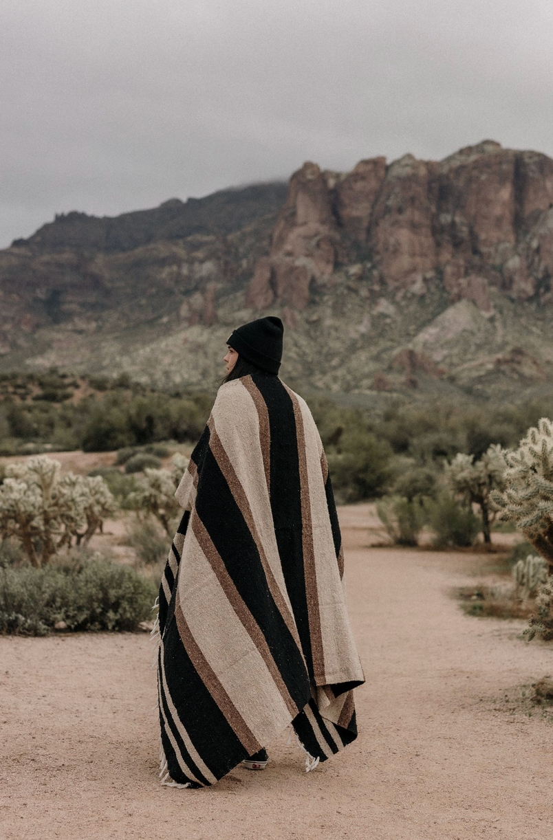Blackstone Lines Handwoven Blanket