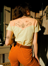 Desert Embroidered Pocket Tee