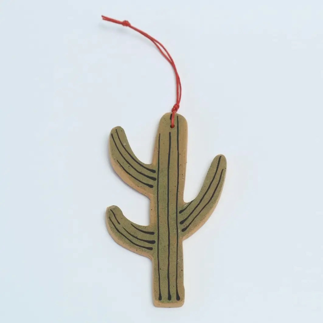 Ceramic Saguaro Ornament